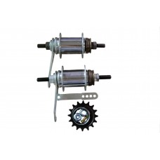 32/36孔倒刹车后轴皮